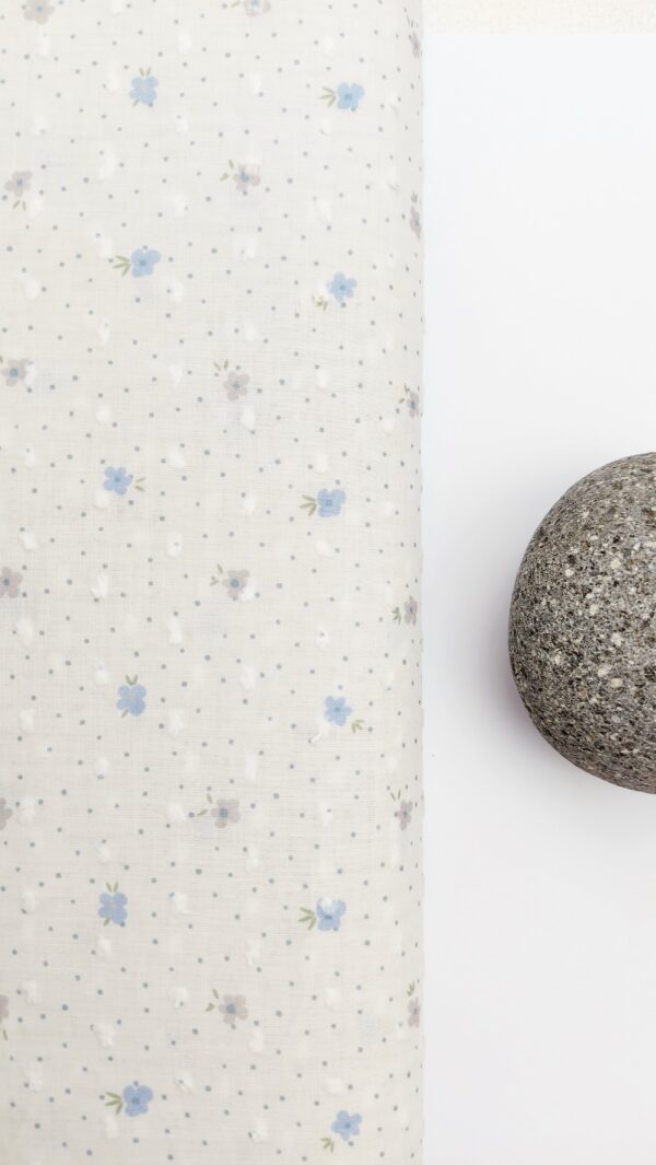 Plumeti Flores de Té Azul&Gris - Imagen 2