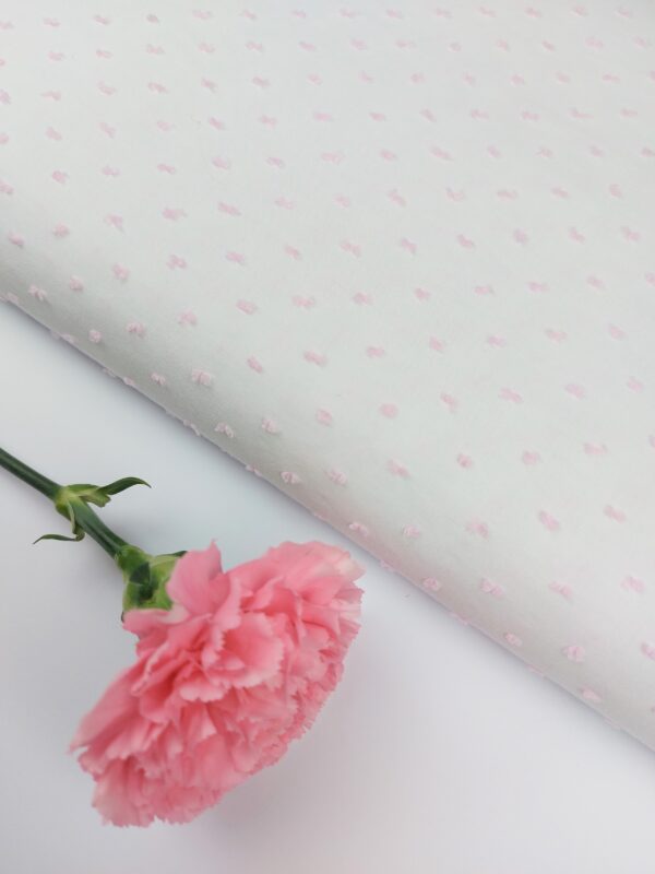 Plumeti Bicolor Blanco&RosaBebé - Imagen 2