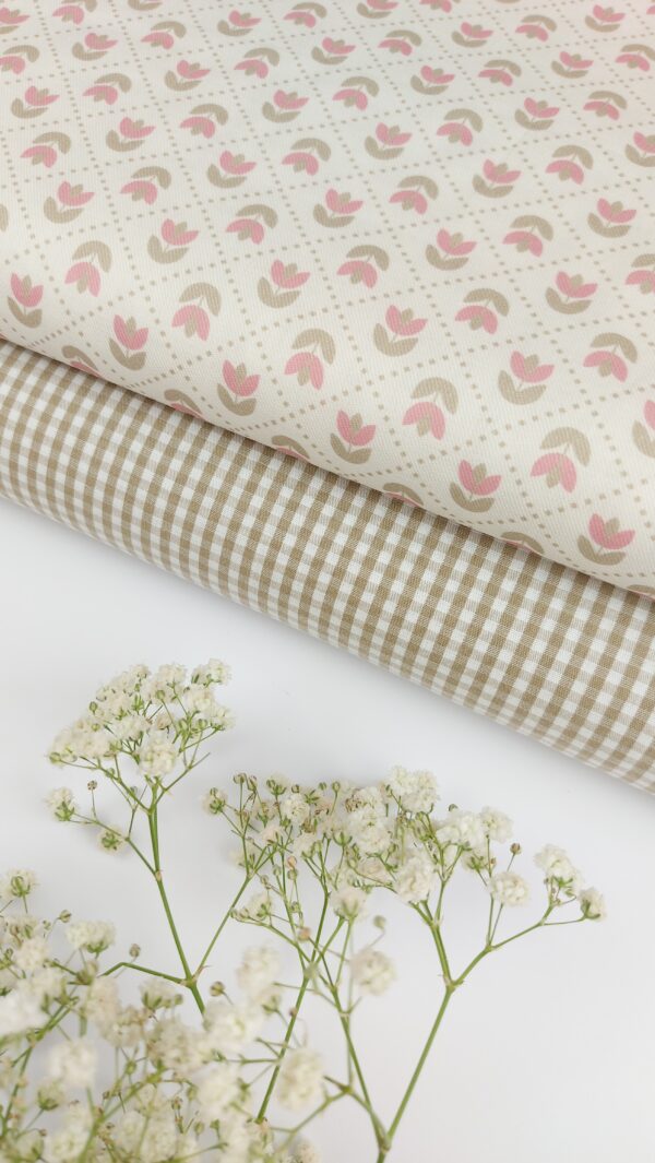 Viyela Tulipanes Vintage - Imagen 2