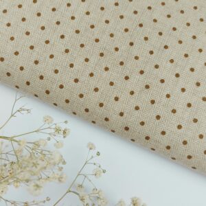 Viyela Espiga Beige Topos