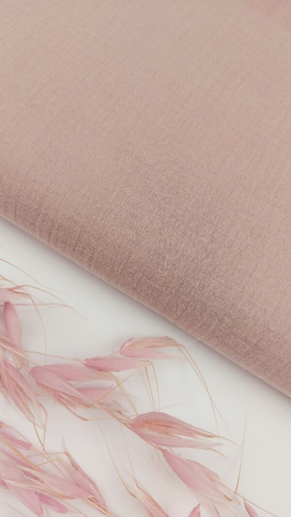 Doble Gasa Liso Pink Sand