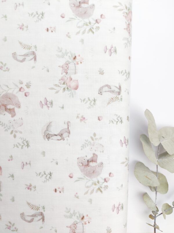 Viyela Infantil Baby Wonderland” 🐰🌸 - Imagen 4