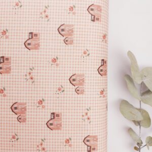 Viyela Infantil Vichy y Casitas de Campo