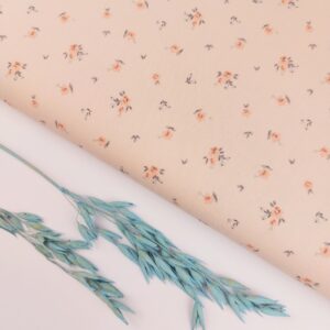 Viyela Flores Romance Empolvado