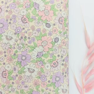 Popelín Flores Lila & Blush Harmony