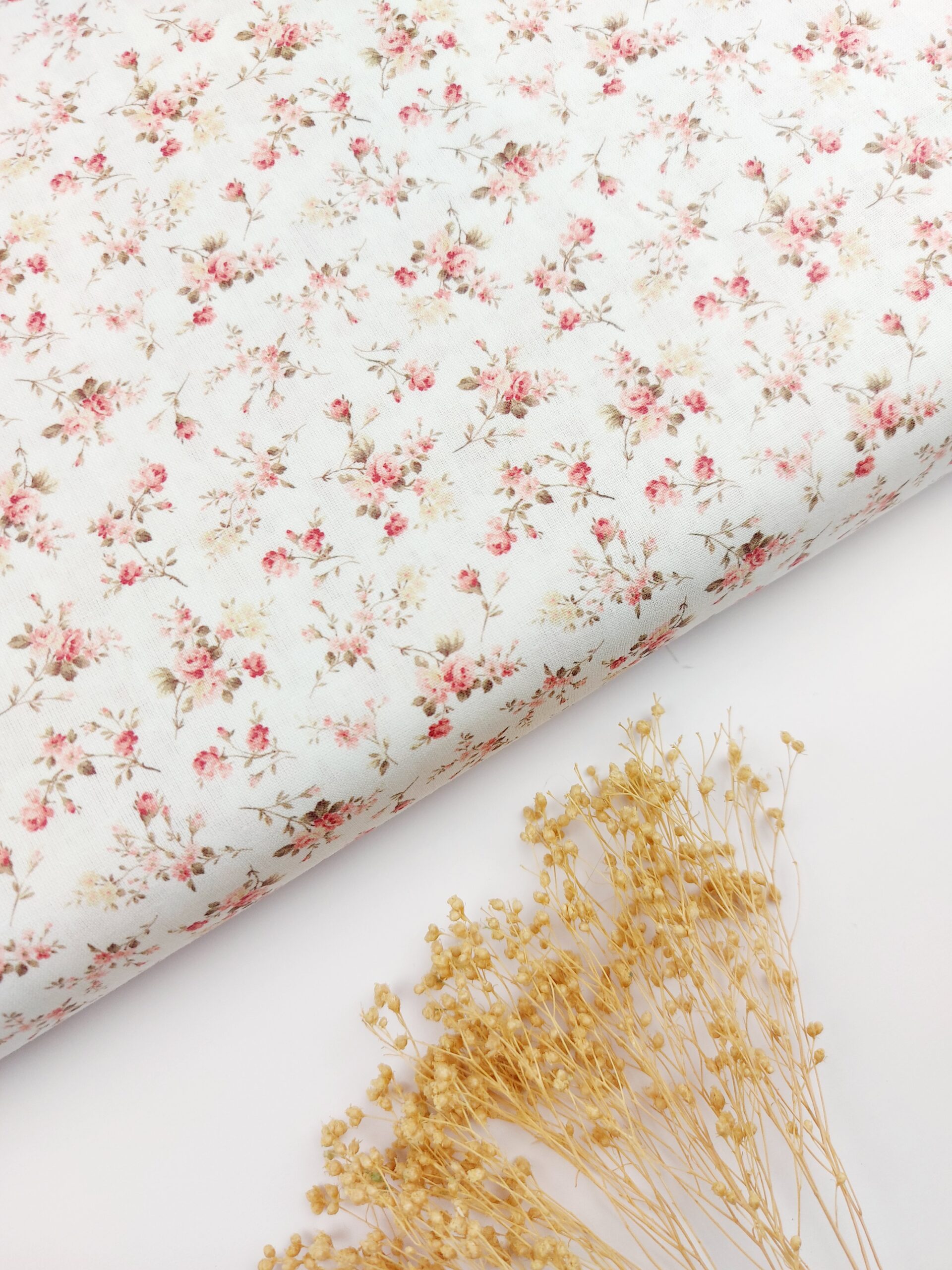 🌷 Popelín Flores “Rose Whisper” 🤍 Popelín 🌷 Popelín Flores “Rose Whisper” 🤍