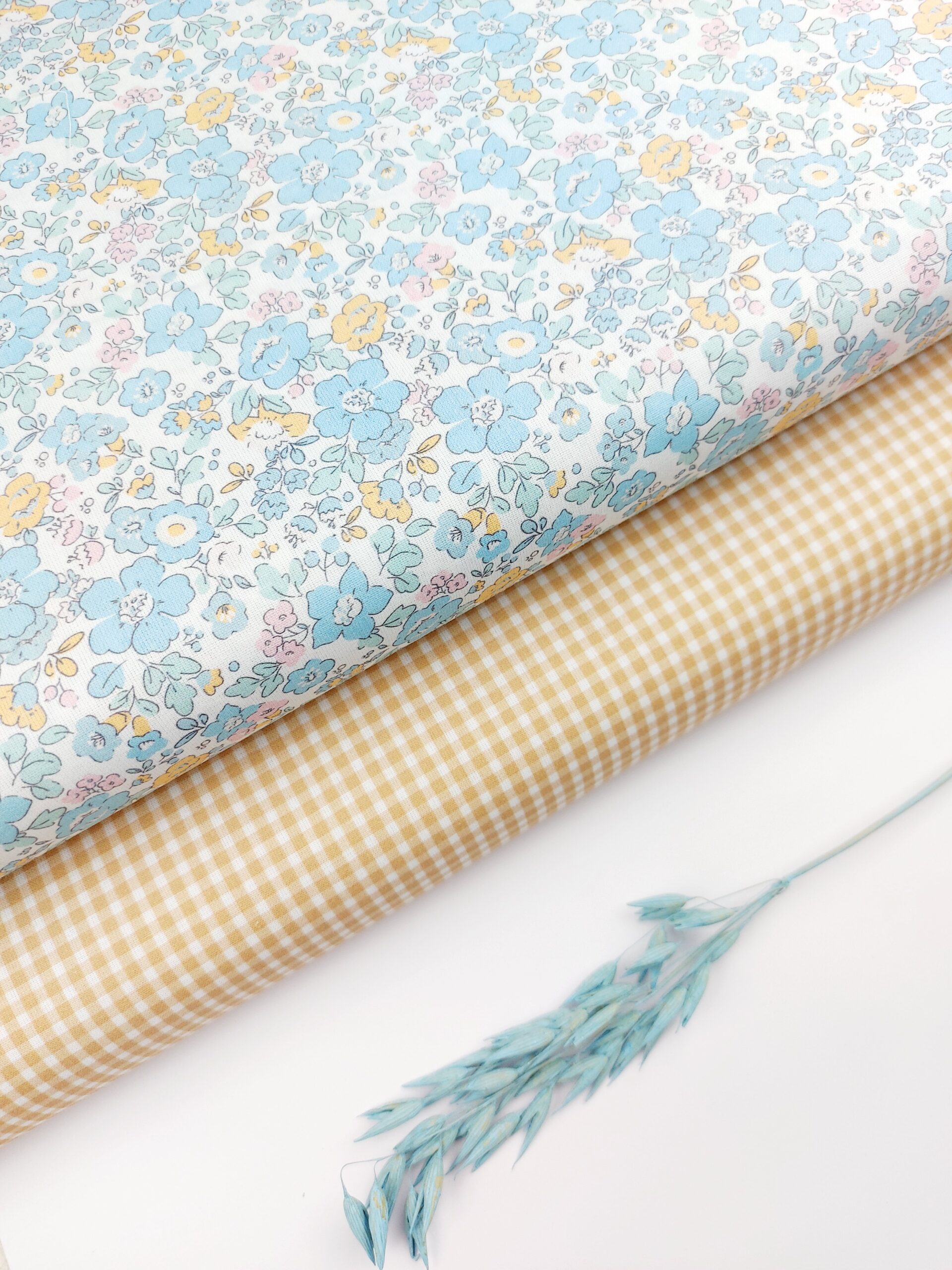 🌼Popelín Vichy “Honey Check” 0.3cm🍯 Popelín 🌼Popelín Vichy “Honey Check” 0.3cm🍯 - Imagen 2