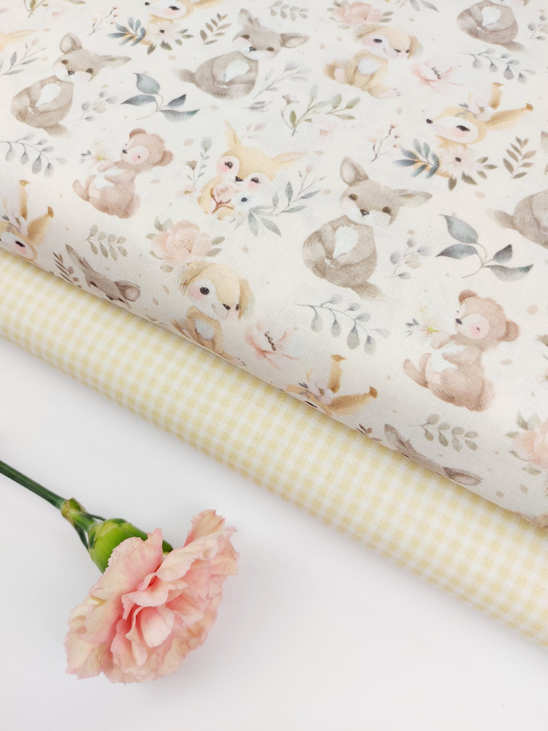 🦌Popelín Infantil Soft Woodland🐻 Popelín 🦌Popelín Infantil Soft Woodland🐻 - Imagen 2