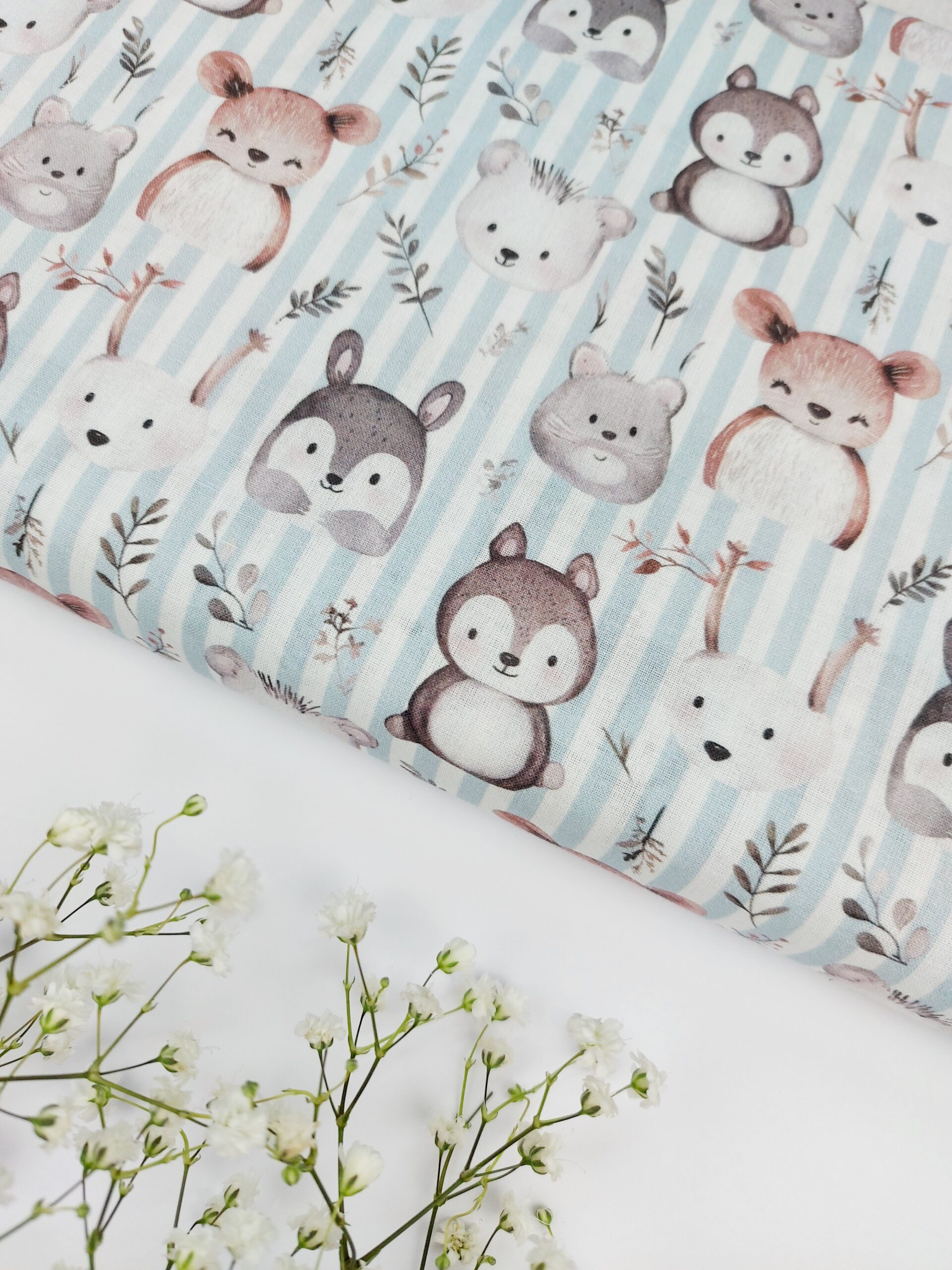 🧸 Popelín Infantil “Nordic Animals” Popelín 🧸 Popelín Infantil “Nordic Animals”