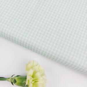 Popelín Vichy «Azul Agua Check» 0.3cm Popelín Popelín Vichy "Azul Agua Check" 0.3cm