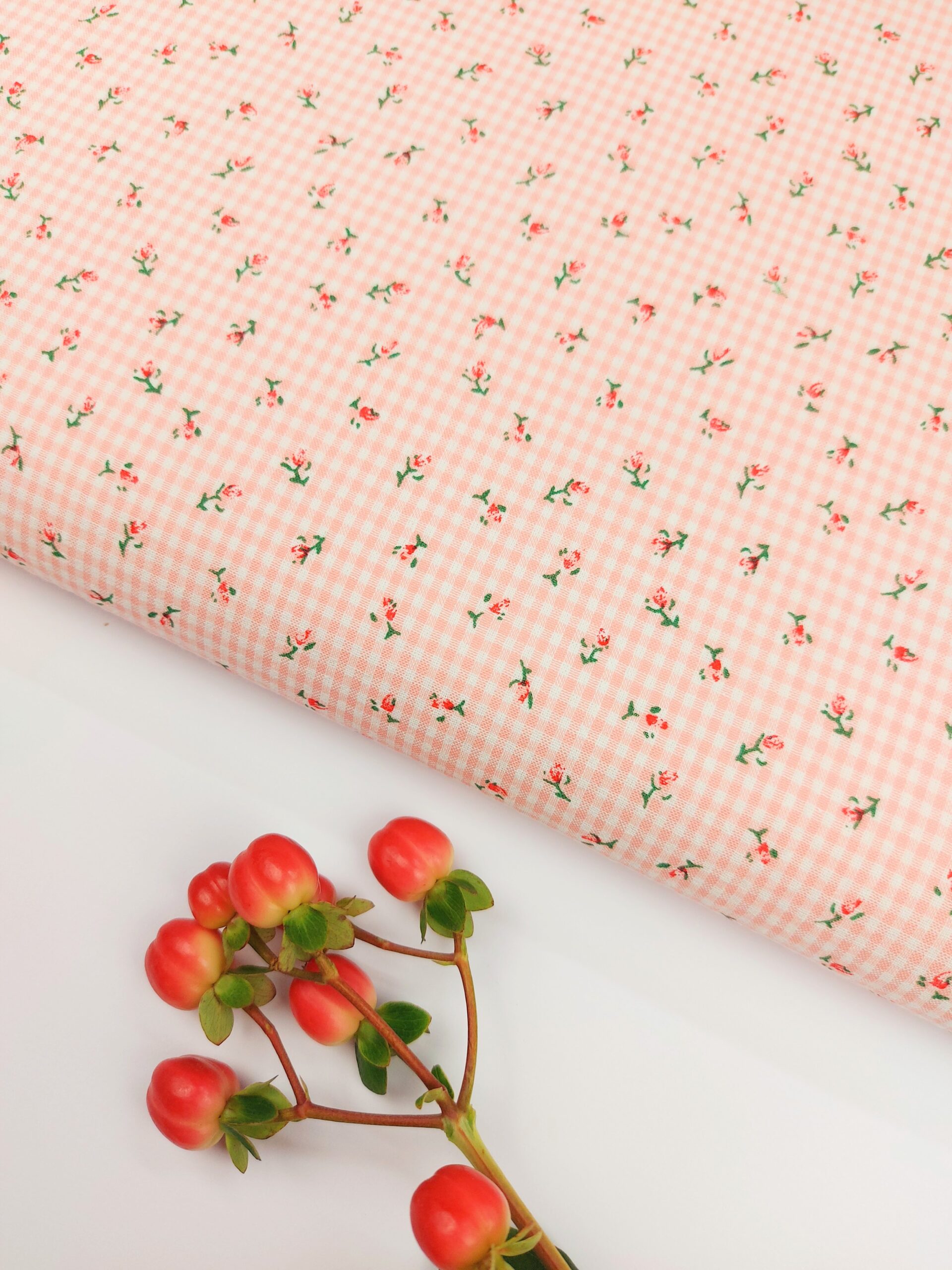 Seersucker Mini Fresa & Algodón 🍓 Seersucker Seersucker Mini Fresa & Algodón 🍓