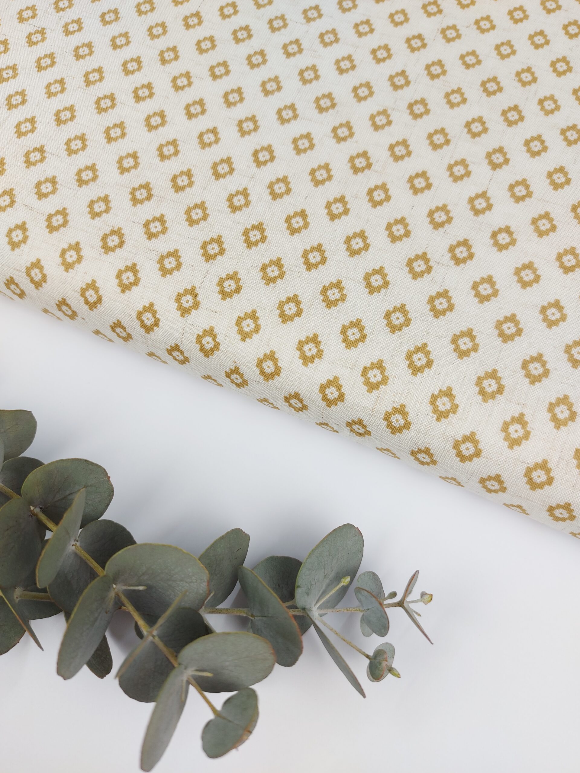 Lino&Viscosa Étnico Campo Dorado Lino Lino&Viscosa Étnico Campo Dorado - Imagen 2