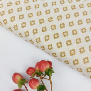 Lino&Viscosa &Eacute;tnico Campo Dorado Lino