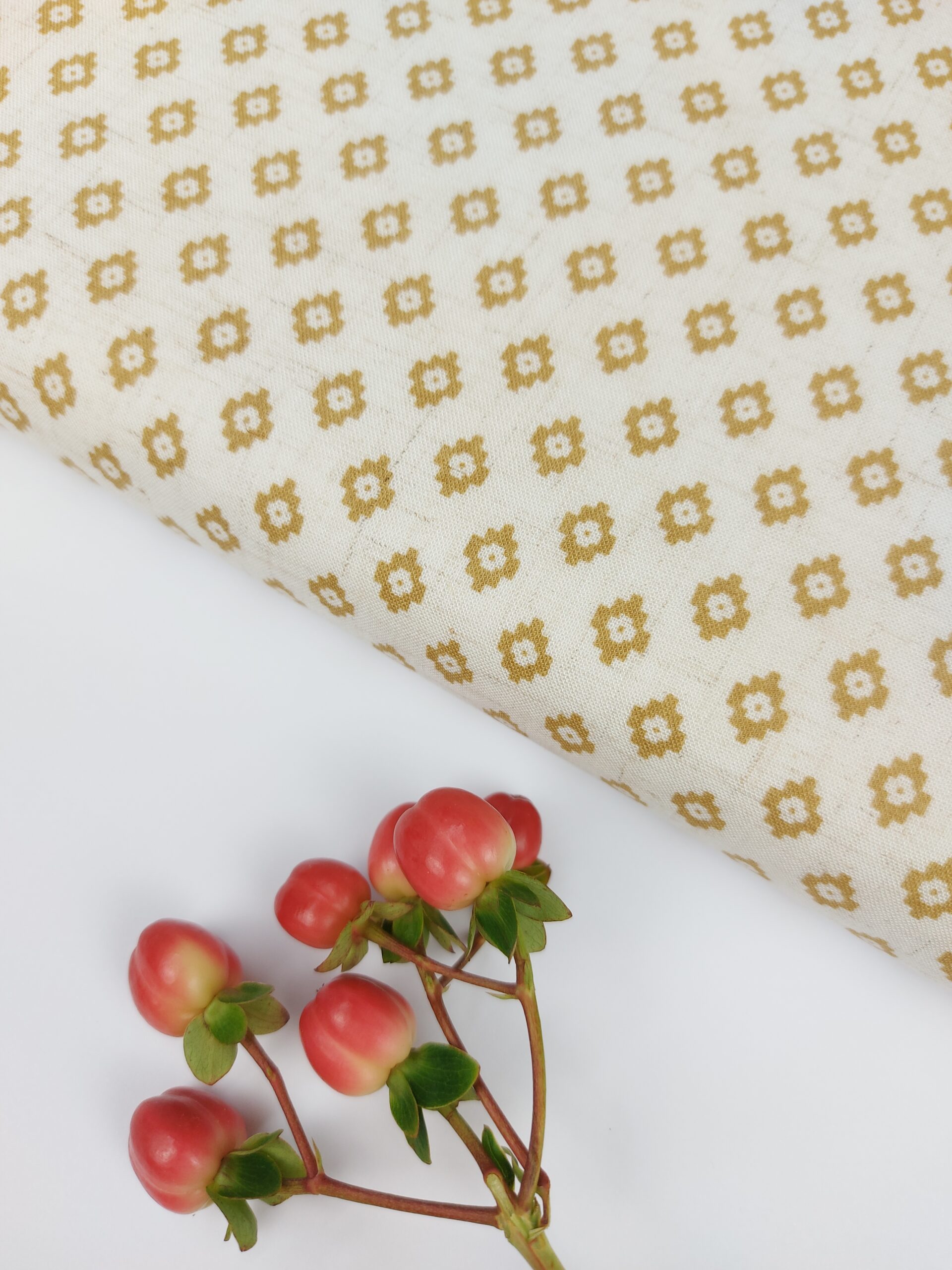 Lino&Viscosa Étnico Campo Dorado Lino Lino&Viscosa Étnico Campo Dorado