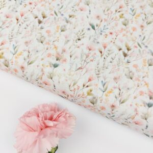 🤍Popelín Flores Calma Botanique🤍