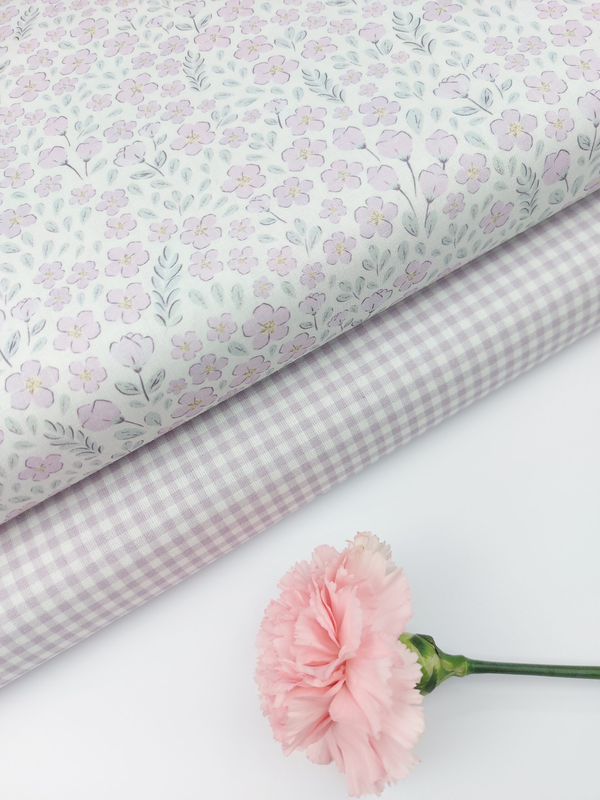 🌸Popelín Flores «Lite Lavanda Garden»💜 Popelín 🌸Popelín Flores "Lite Lavanda Garden"💜 - Imagen 2