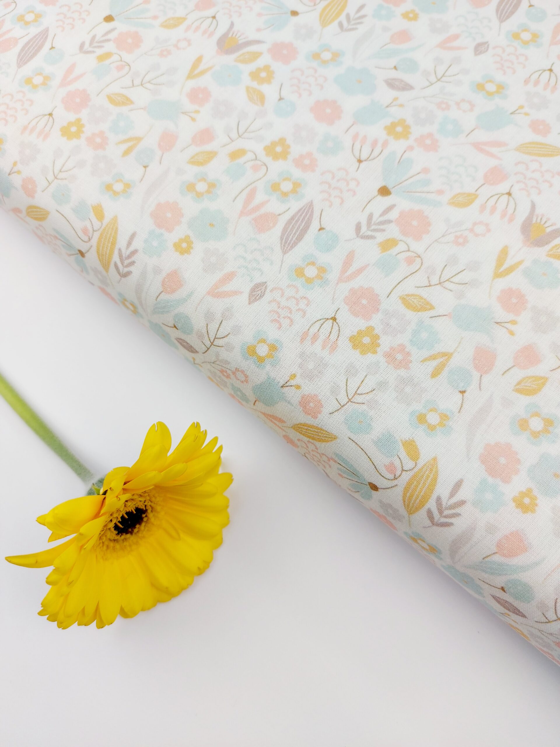 🍃Popelín Flores Alma de Campo🍃 Popelín 🍃Popelín Flores Alma de Campo🍃 - Imagen 3