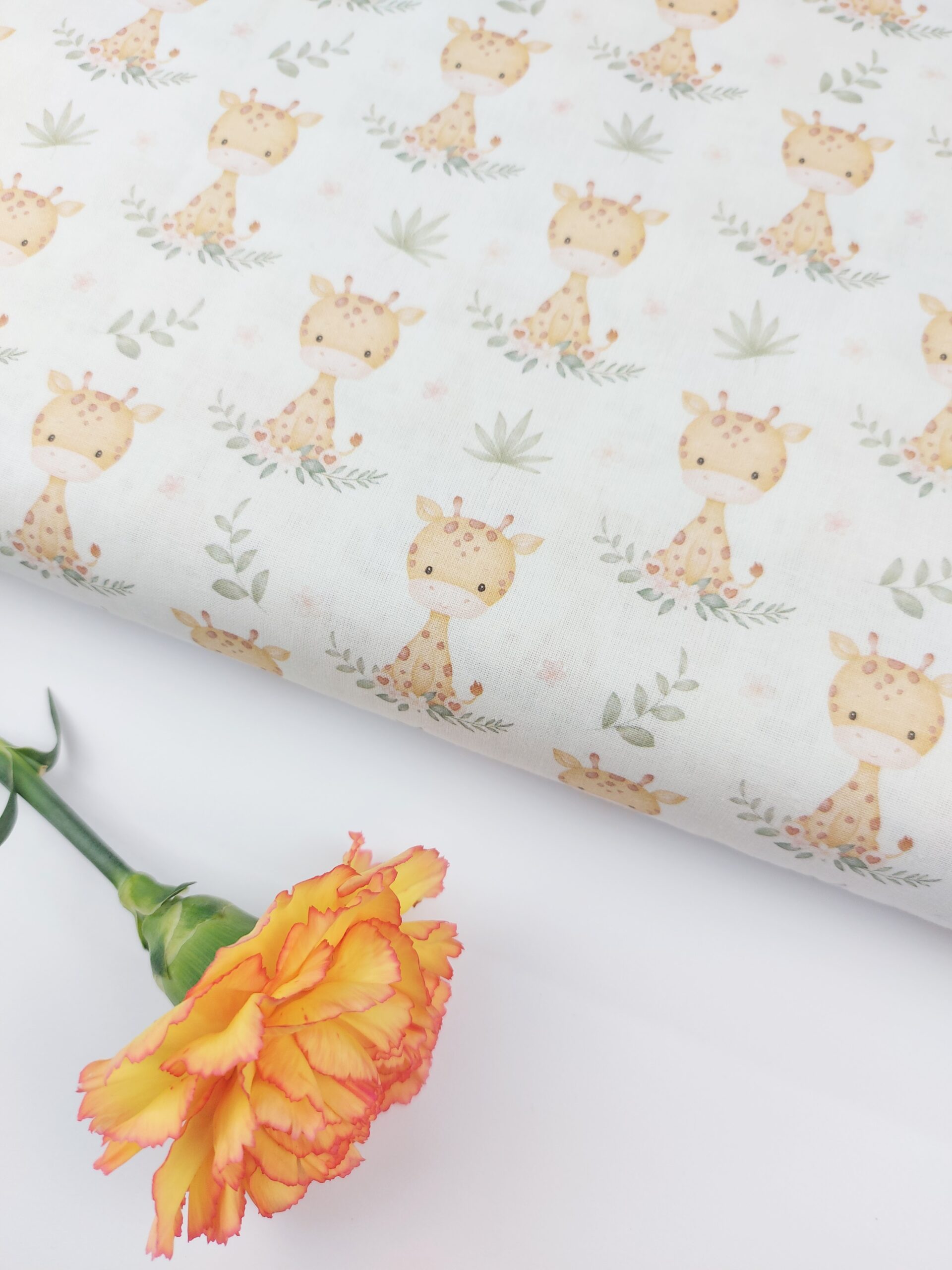 🦒Popelín Infantil Abrazo de Jirafita🦒 Popelín 🦒Popelín Infantil Abrazo de Jirafita🦒