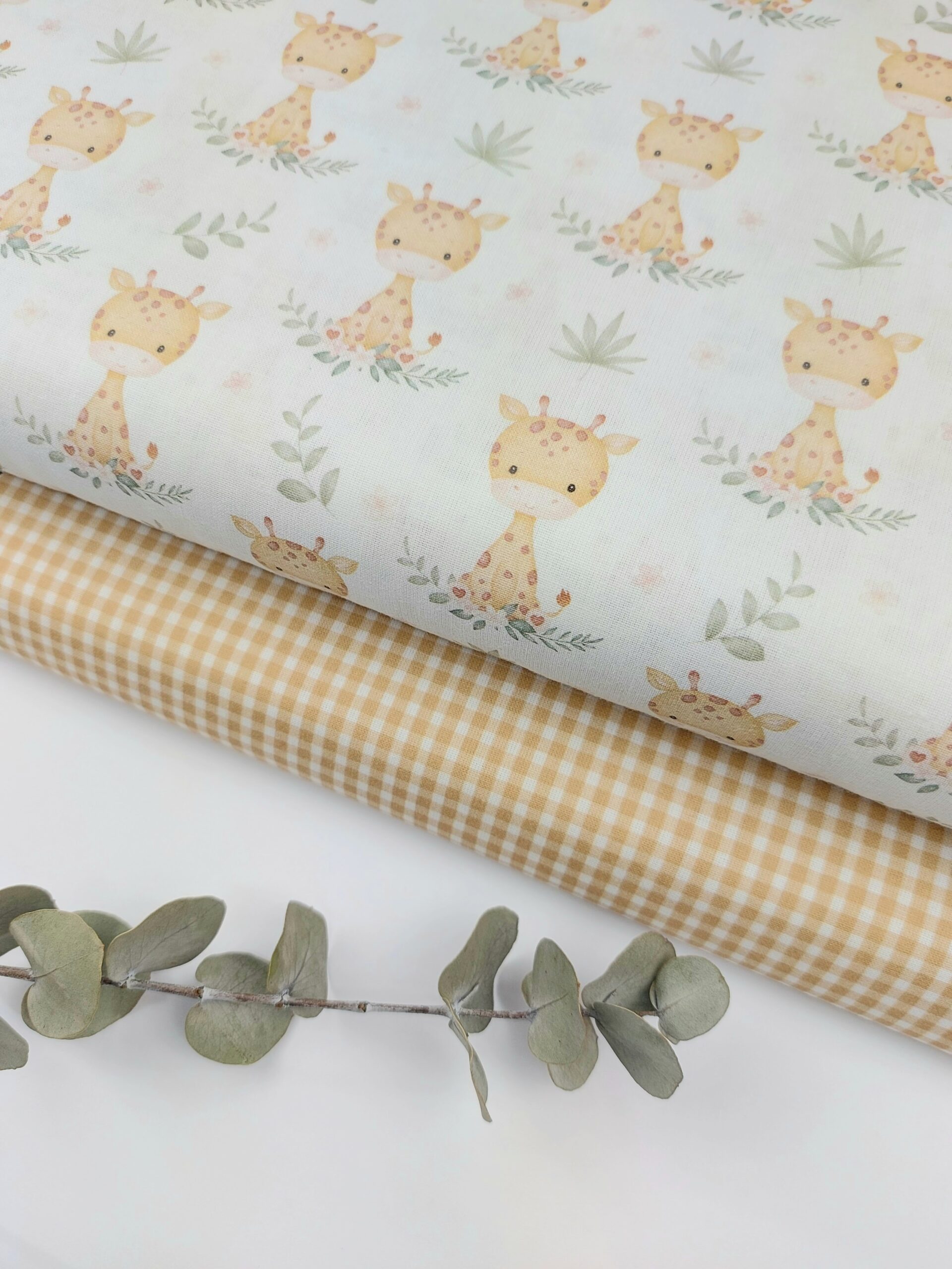 🦒Popelín Infantil Abrazo de Jirafita🦒 Popelín 🦒Popelín Infantil Abrazo de Jirafita🦒 - Imagen 2