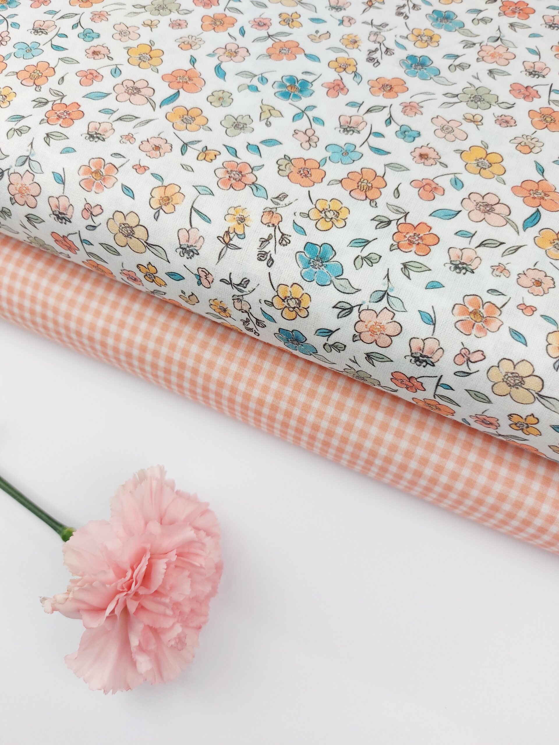 🤍Popelín Flores Flor del Arboz✨ Popelín 🤍Popelín Flores Flor del Arboz✨ - Imagen 2