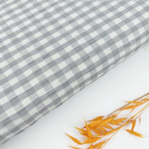 Seersucker Fino Gris&Blanco 0.7cm Seersucker