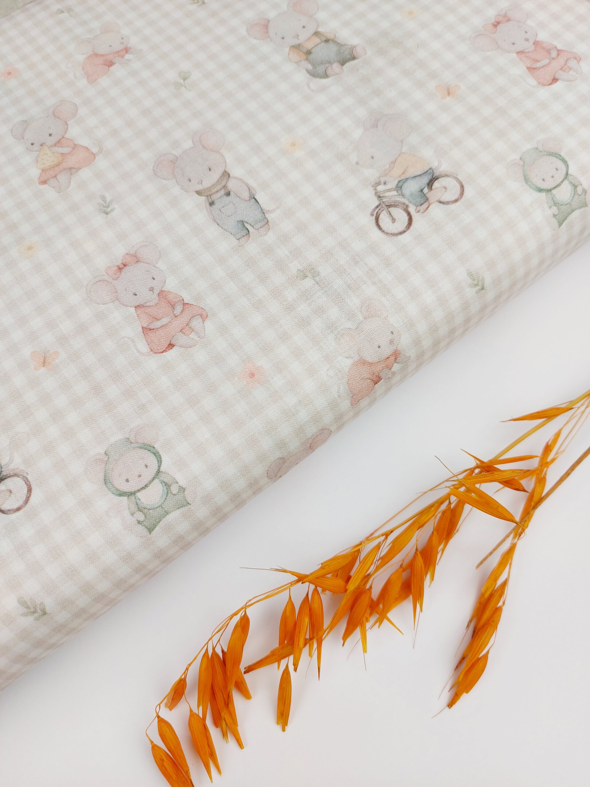 🐭 Popelín Infantil“Pequeños Aventureros”🤎 Popelín 🐭 Popelín Infantil“Pequeños Aventureros”🤎 - Imagen 2