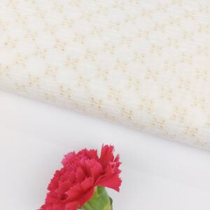 Doble Gasa Perforada y Bordada Doble Gasa/ B&aacute;mbula