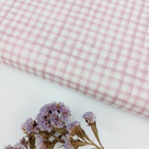 Popel&iacute;n Vichy Acuarela Malva Empolvado 0.5cm Popel&iacute;n