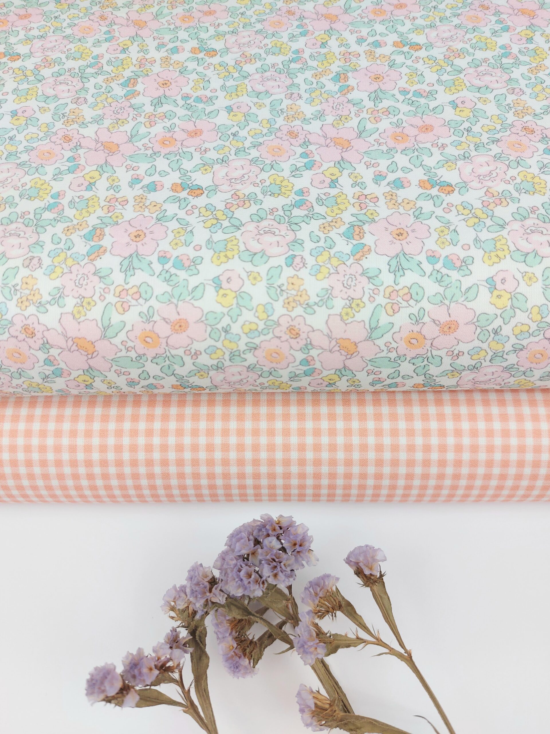 ✨Popelín Flores Verónica Fresa 🌸 Popelín ✨Popelín Flores Verónica Fresa 🌸 - Imagen 2