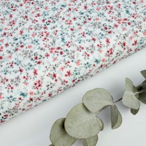 🌸 Doble Gasa Cuadrícula “Susurro Floral Vintage” 🌿