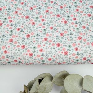 🌸 Doble Gasa “Pradera Mini Blossom” 🌿