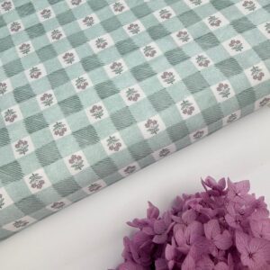 🌿 Popel&iacute;n  PREMIUM &ldquo;Vichy Bot&aacute;nico Verde Agua Empolvado&rdquo; 🌸 Popel&iacute;n