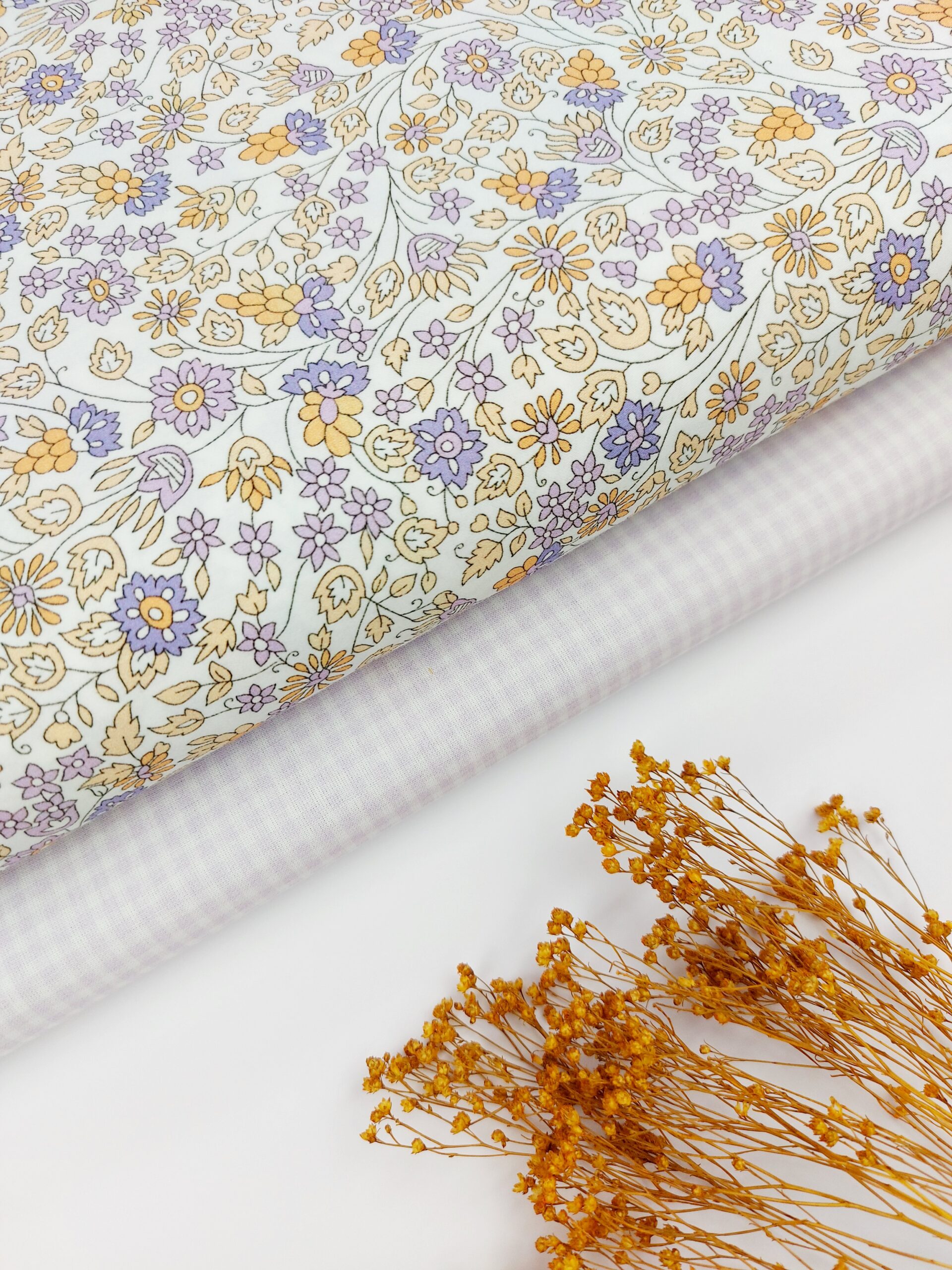 Popelín EXTRASUAVIZADO Flores Colette Lavender Popelín Popelín EXTRASUAVIZADO Flores Colette Lavender - Imagen 2