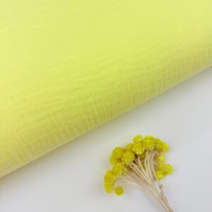 Doble Gasa Liso Amarillo