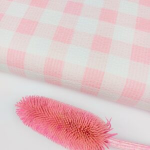 💕Seersucker Vichy Rosa Petit Amour 3cm 💕🧵 Seersucker 💕Seersucker Vichy Rosa Petit Amour 3cm 💕🧵