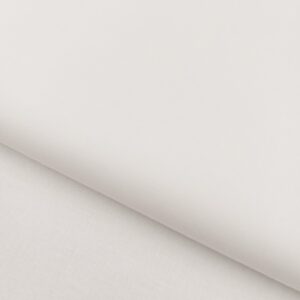 Popel&iacute;n Liso 100% Org&aacute;nico Blanco Batista / Forro/Guata