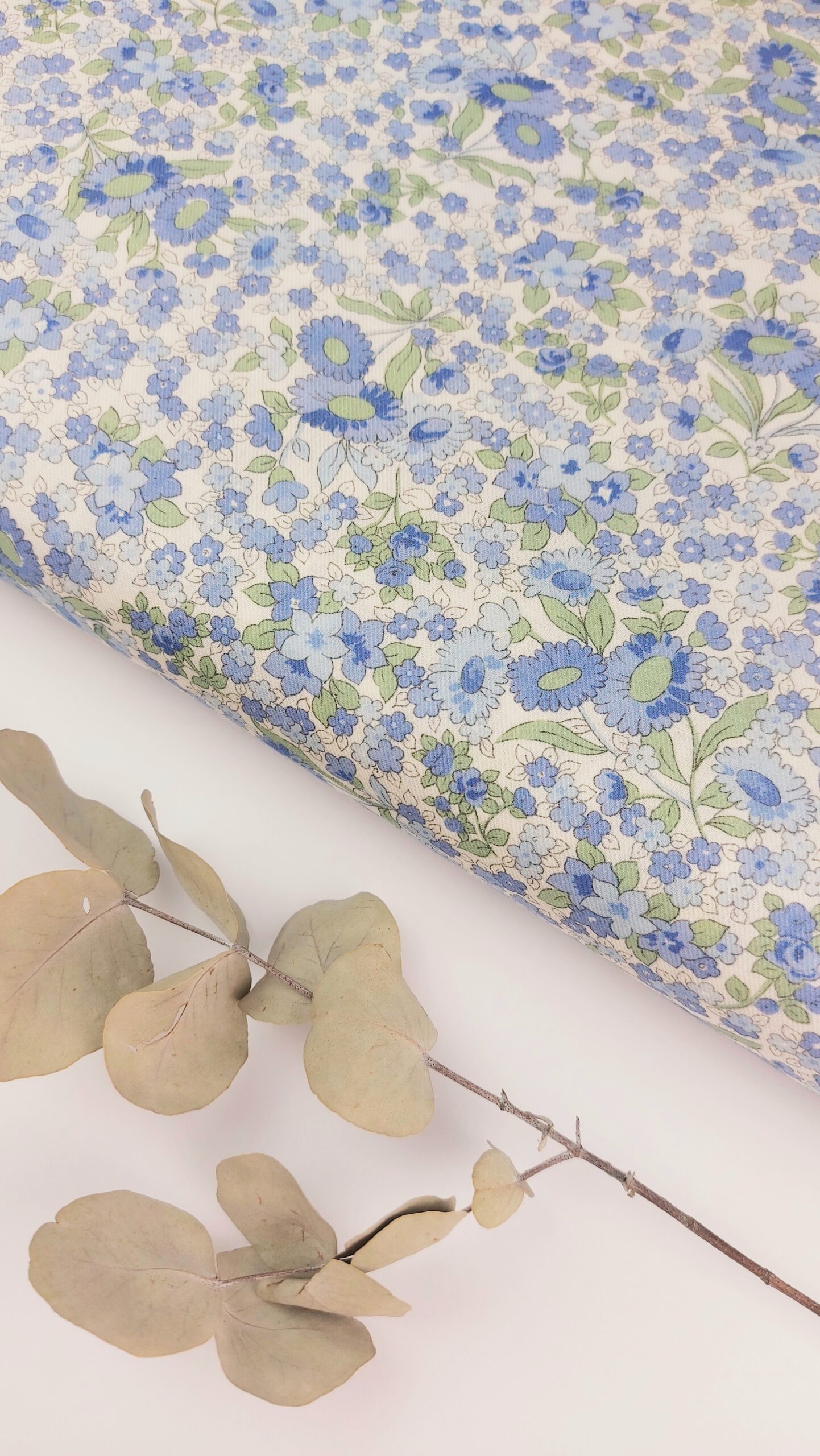 🌸 Viyela Premium Flores Blue Meadow 🌸 PromocionesbyMarian 🌸 Viyela Premium Flores Blue Meadow 🌸 - Imagen 2