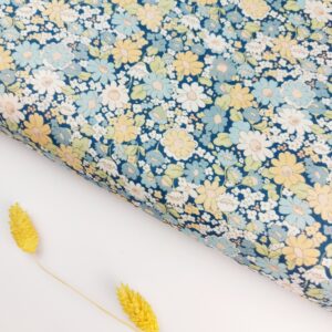 Viyela Flores Blue Daisy