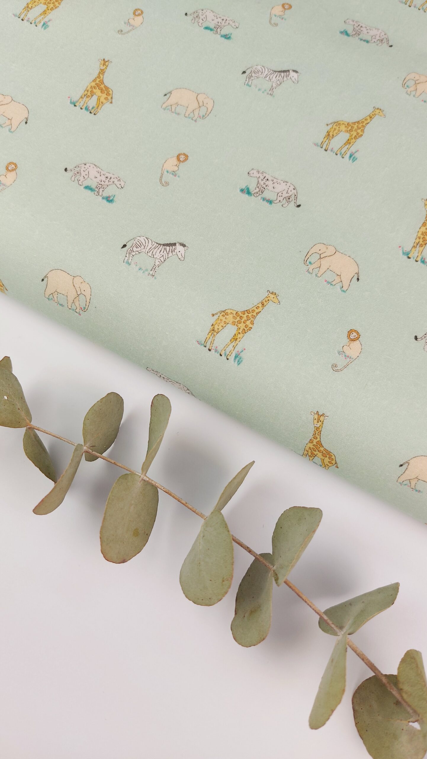 🦒Popelín infantil Safari de Caramelo🦒 Popelín 🦒Popelín infantil Safari de Caramelo🦒 - Imagen 3