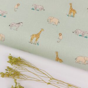 Inicio 🦒Popelín infantil Safari de Caramelo🦒 Popelín