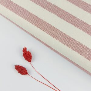 🧸 Jacquard Rayas Baby Douceur Granate Empolvado y Marfil 🤍🎀 JACQUARD RAYAS