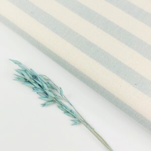 🩵 Jacquard Rayas Baby Douceur Azul Cielo Empolvado y Marfil 🤍🧸 JACQUARD RAYAS